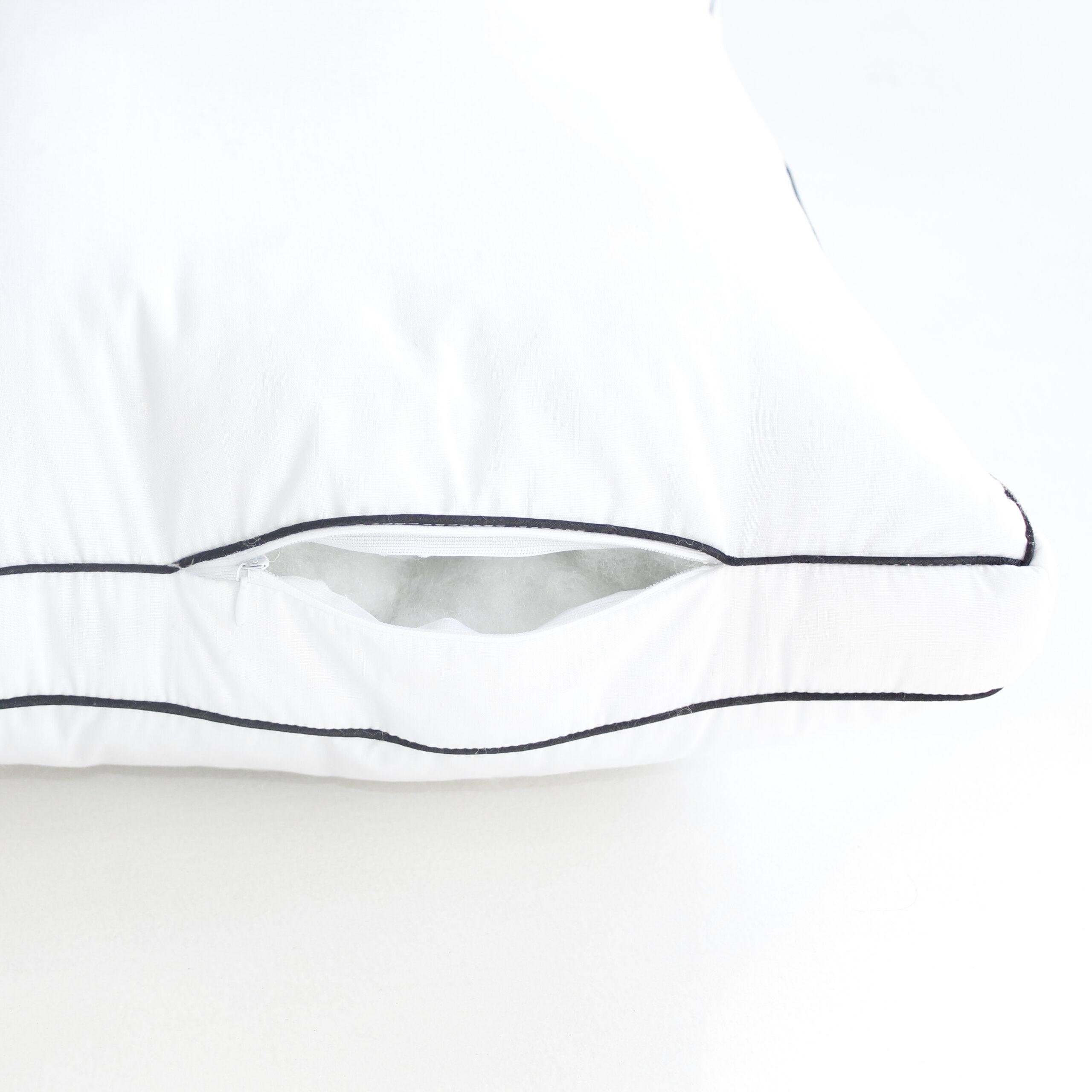 Подушка вовняна MirSon №2711 Royal Lux Wool пружна 50х70 см (2200005194485) - фото 7 Подушка вовняна MirSon №2711 Royal Lux Wool пружна 50х70 см (2200005194485) - фото 7