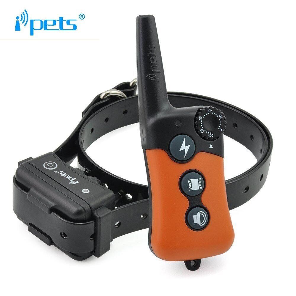 Электроошейник для дрессировки собак iPets PET619-1 Оранжевый - фото 2