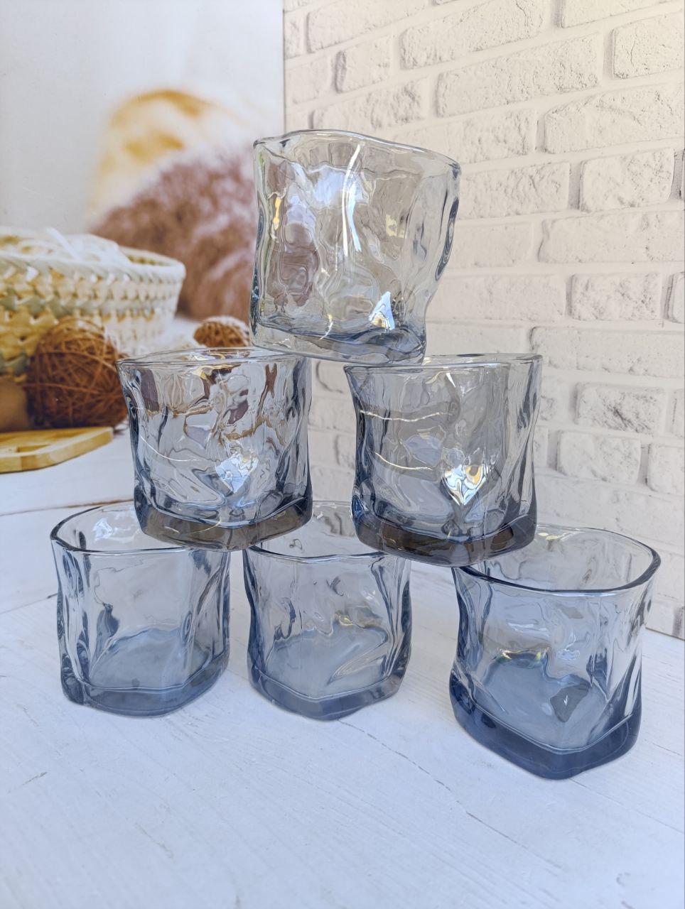 Набор стаканов для виски S&T 768-18-3 стеклянных 6 шт. 260 мл Топаз (768-18-3) - фото 3 Набор стаканов для виски S&T 768-18-3 стеклянных 6 шт. 260 мл Топаз (768-18-3) - фото 3