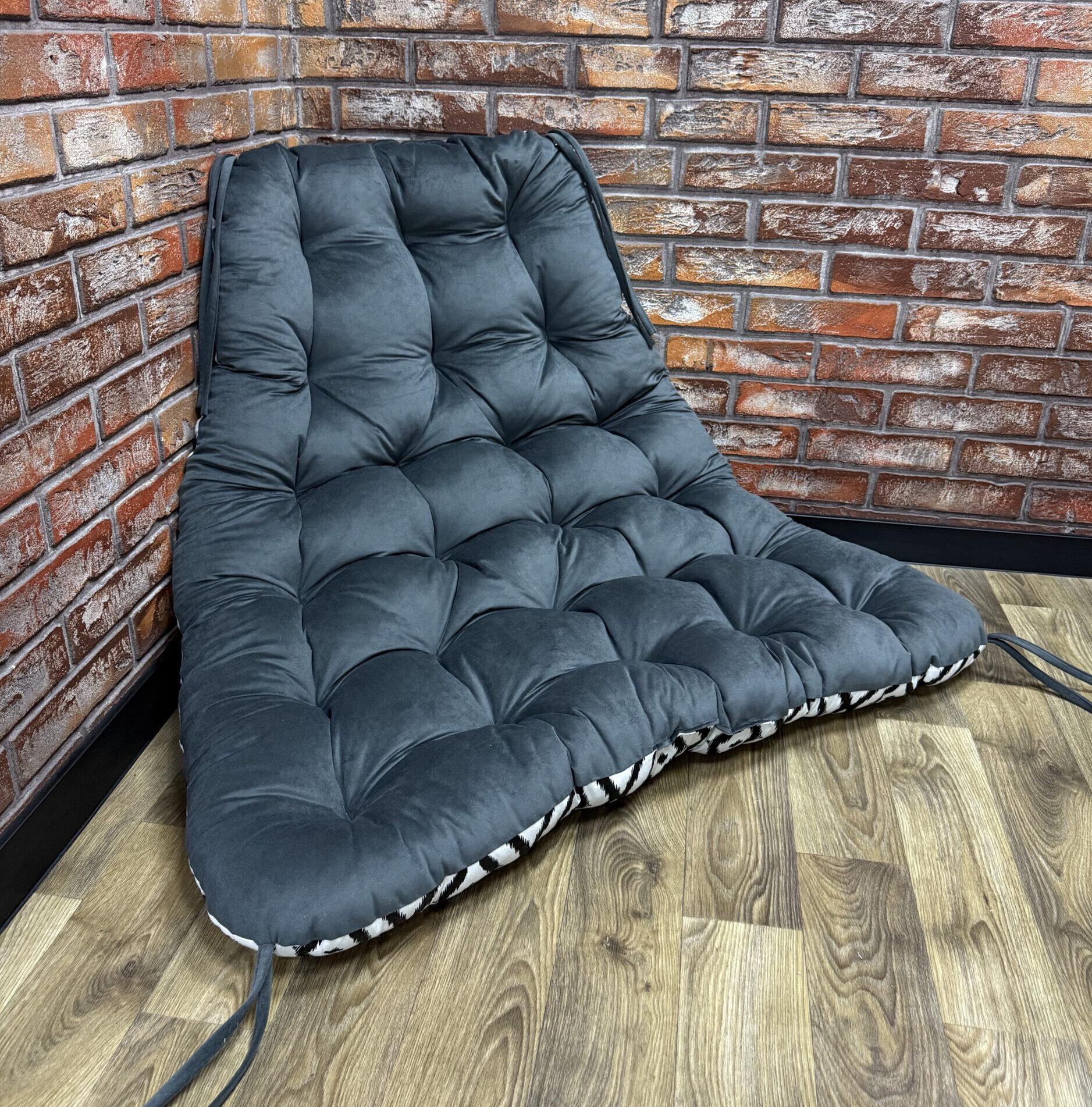 Подушка Comfort Home в кресло-кокон велюровая 60х120х120 см