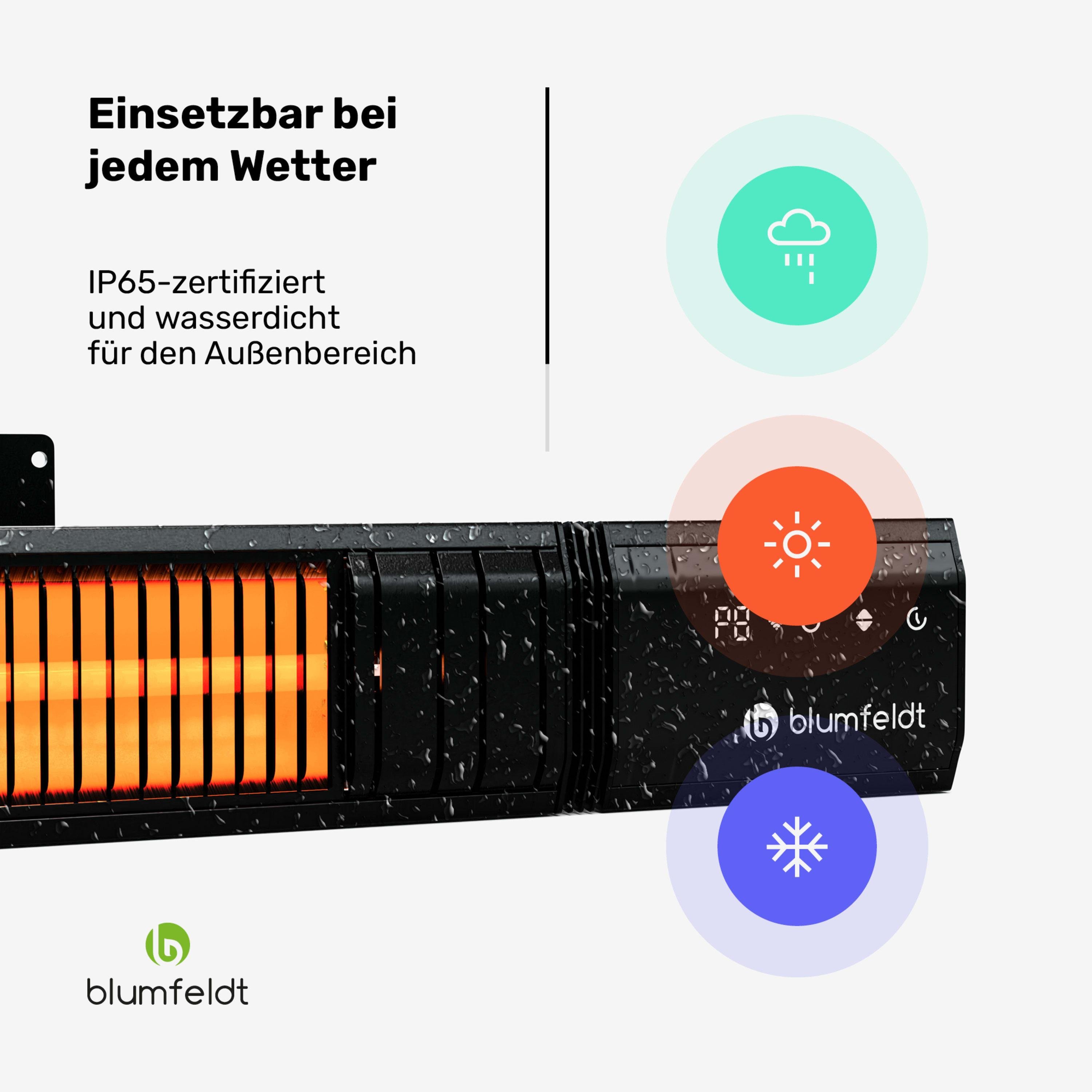 Инфракрасный обогреватель Blumfeldt Gold Bar Slim (10046347) - фото 3 Инфракрасный обогреватель Blumfeldt Gold Bar Slim (10046347) - фото 3