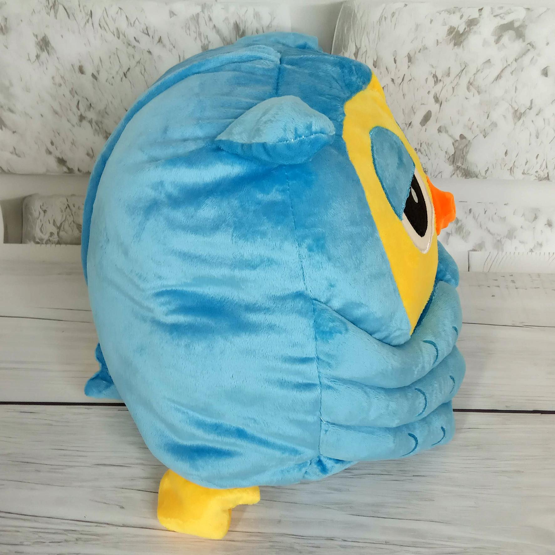 М'яка іграшка Сова Colorful Home з пледом усередині Блакитна (79f9e70d) - фото 2 М'яка іграшка Сова Colorful Home з пледом усередині Блакитна (79f9e70d) - фото 2