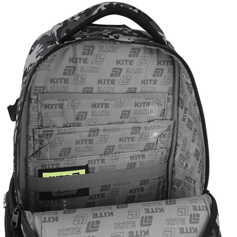 Школьный рюкзак KITE Education teens K25-727M-1 с анатомической спинкой (995338) - фото 3 Школьный рюкзак KITE Education teens K25-727M-1 с анатомической спинкой (995338) - фото 3