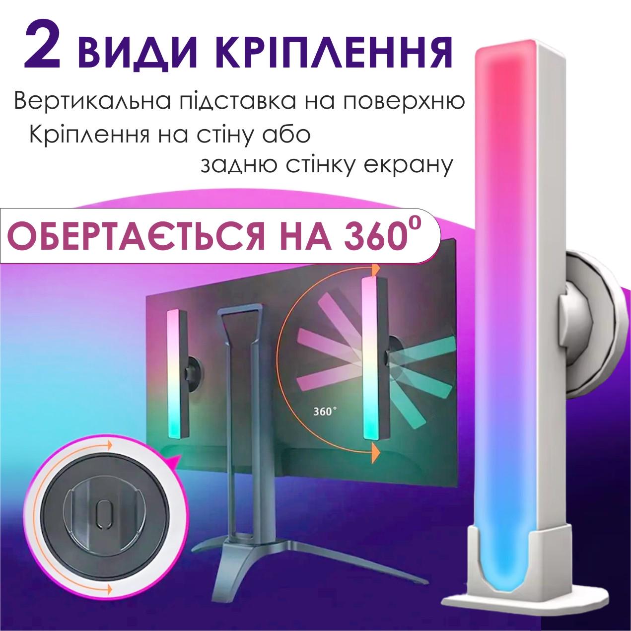 Панелі світлодіодні Tuya Smart LED SAL-002B RGB WiFi 2700-6500K Color/White (188095) - фото 10