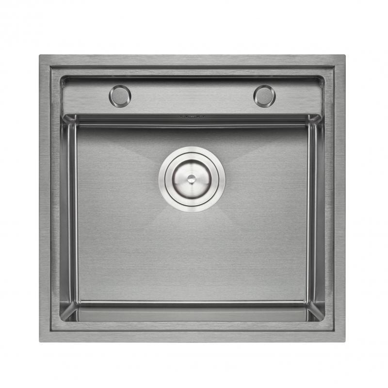 Кухонна мийка Q-tap D5249 3,0/1,2 мм Satin (QTD52493012)