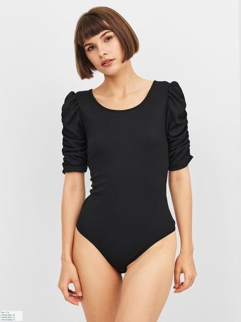 Боди H&M 828933П XS Черный