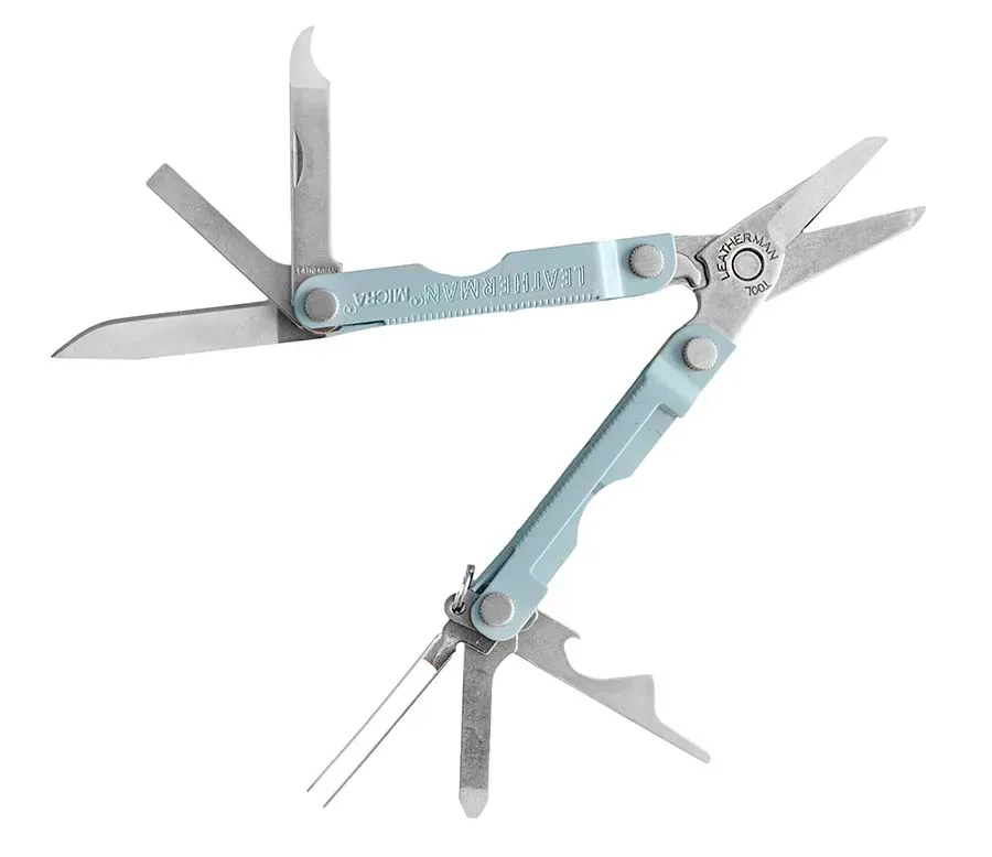 Мультитул Leatherman Micra Arctic 10 инструментов (26318176) - фото 2 Мультитул Leatherman Micra Arctic 10 инструментов (26318176) - фото 2