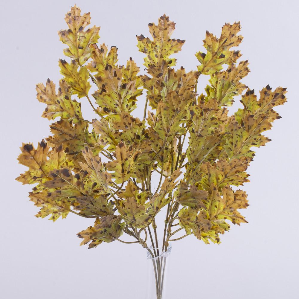 Искусственные цветы Букет листья клена пластиковый (3058)