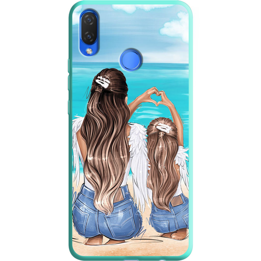 Чехол Boxface Huawei P Smart Plus Family Vacation Мятный силикон (34912-up2380-36134)