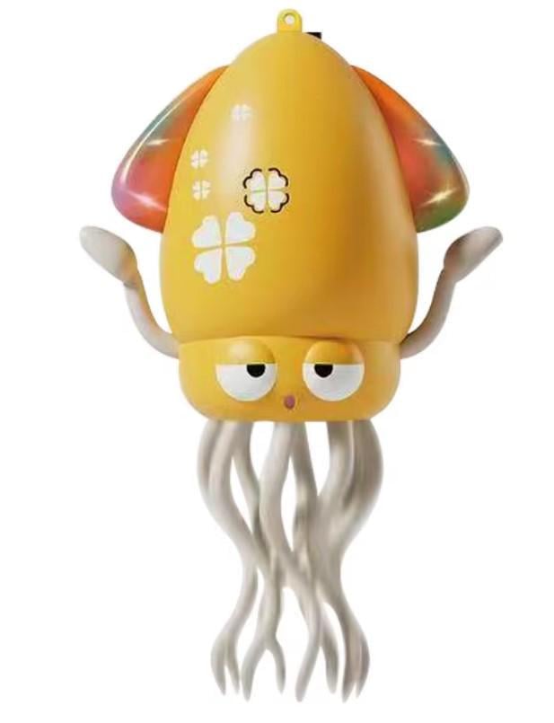 Интерактивная игрушка Tummy Time Осьминог танцующий Желтый (2104618660)