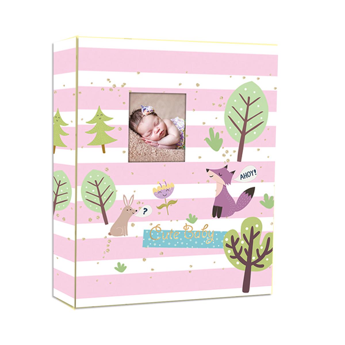 Фотоальбом UFO 10x15x200 PP-46200 Pink fox