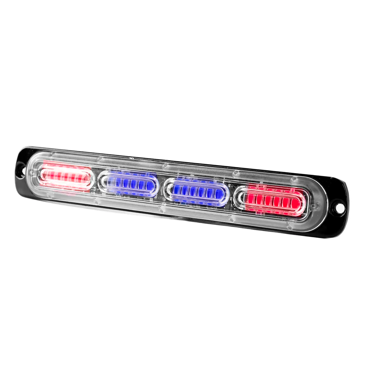 Ходовые огни стробоскоп LED маячок на машину 4D линза 12-24 В Красно-синий свет (2573803475)