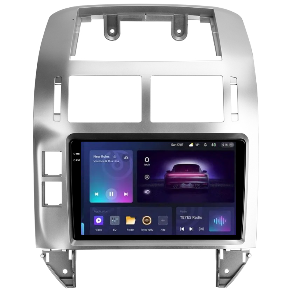 Магнитола штатная Teyes CC3 2K 4/32 GB для Volkswagen Polo Mk4 IV 4 F2 2001-2009 г. 9" (AR-80709)