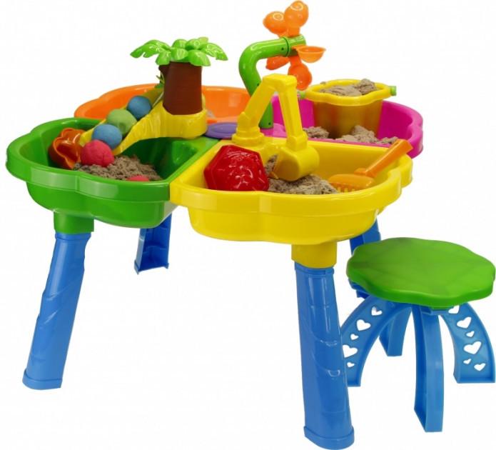 Столик и стульчик KinderWay для игры с кинетическим песком (01-121)