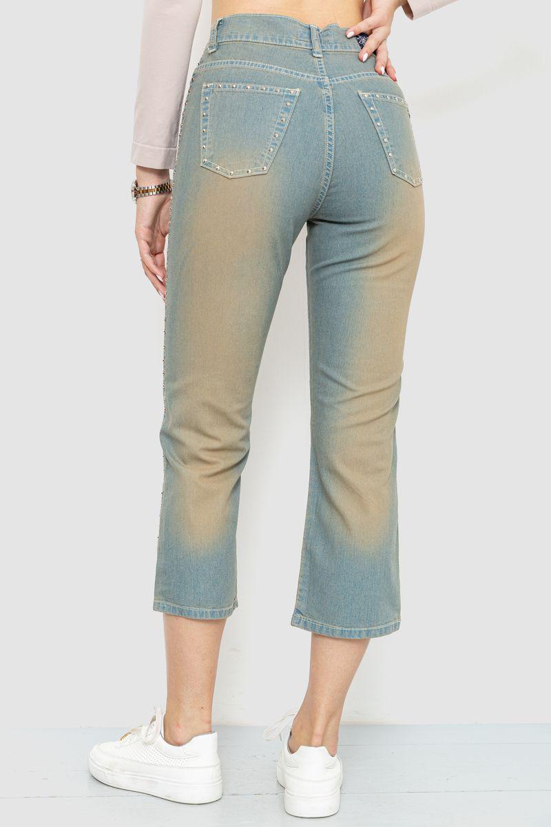 Капри женские с потертостями Ager 201R628-1 р. 25 Сине-коричневый (64df671b9471820cfc78584c) - фото 4 Капри женские с потертостями Ager 201R628-1 р. 25 Сине-коричневый (64df671b9471820cfc78584c) - фото 4