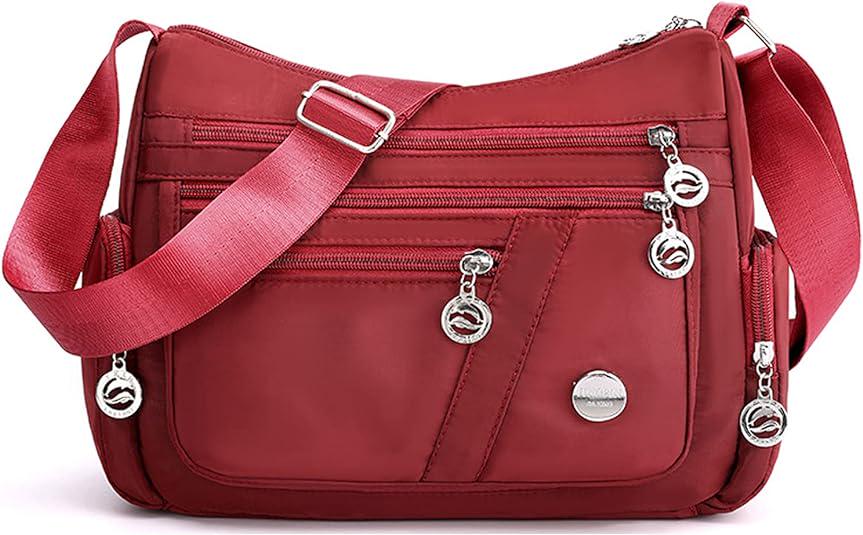 Сумка женская Melis водонепроницаемая Red (id_1026)