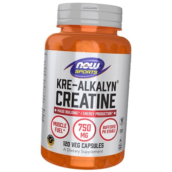 Буферизированный моногидрат креатина Now Foods Kre-Alkalyn Creatin 120 капс. (31128002)