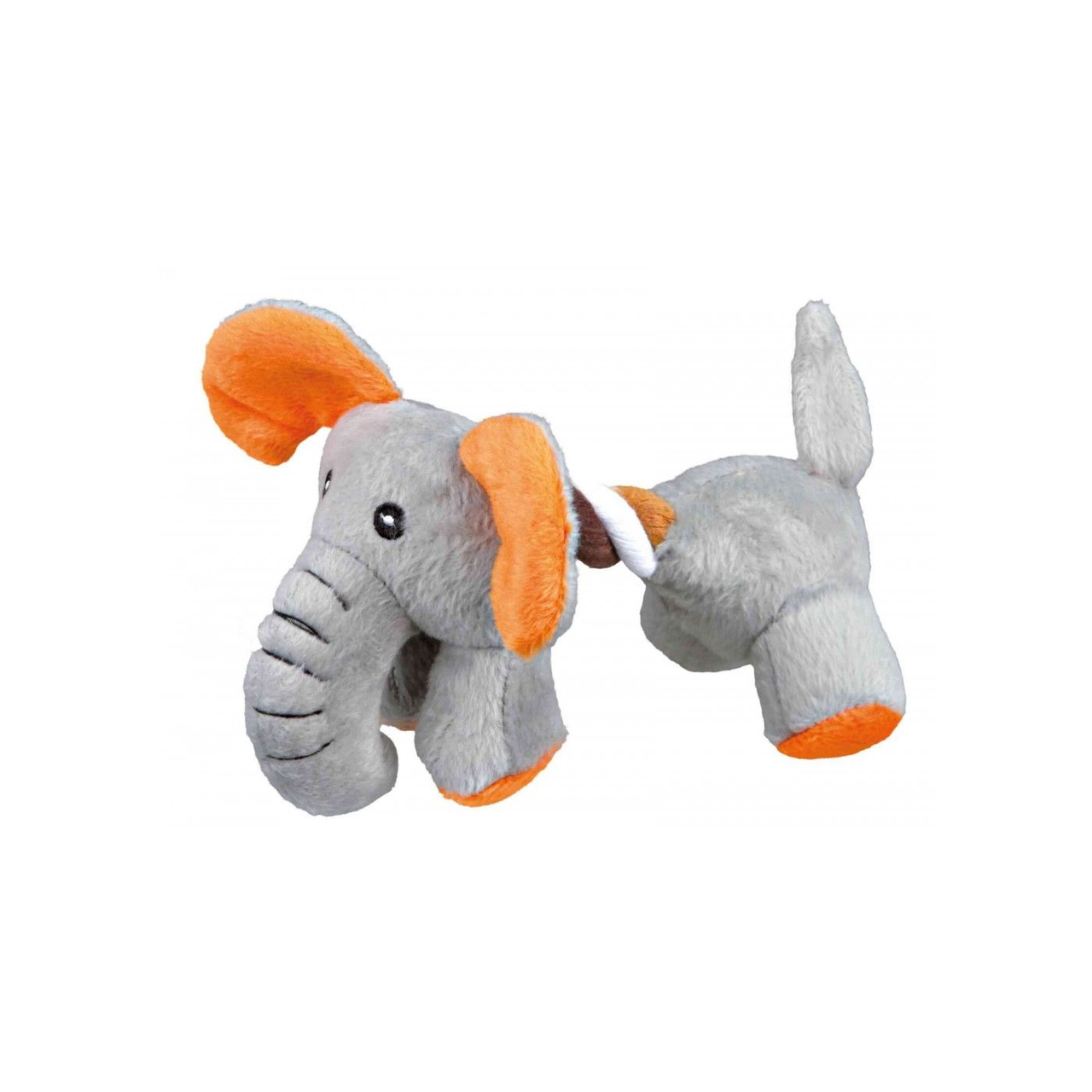 Игрушка для собак Trixie Зверюшки слон с пискавкой плюш 17 см (4047974358214)