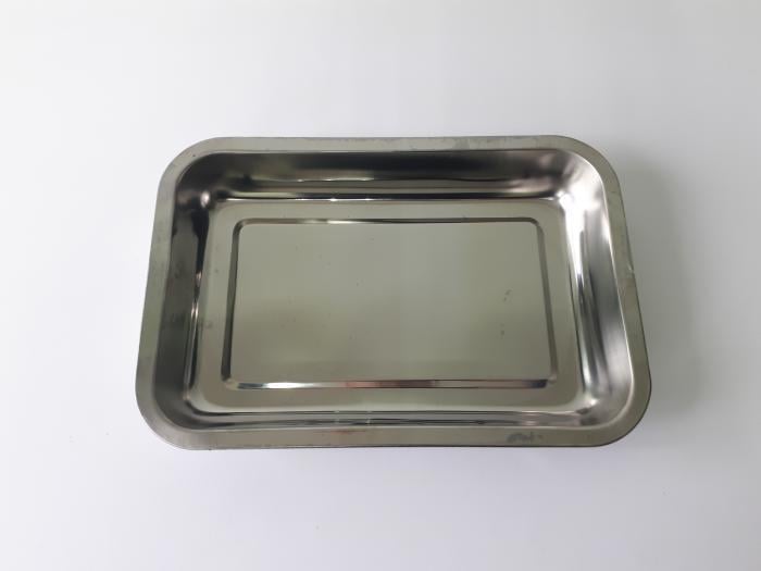 Деко для випікання глибоке з нержавіючої сталі 31х21х4 см (19107) - фото 4 Деко для випікання глибоке з нержавіючої сталі 31х21х4 см (19107) - фото 4