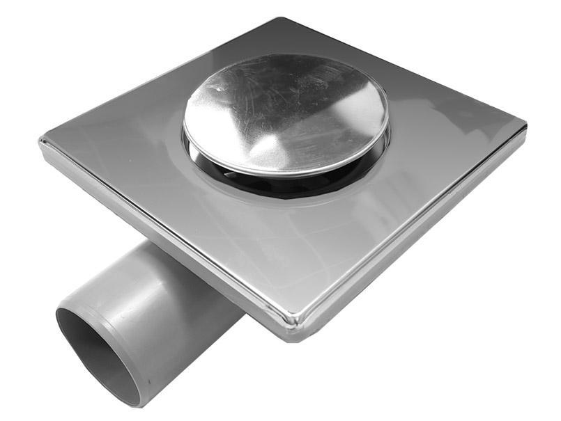 Трап душевой Mesateknik Drainer Клик-Клак из нержавеющей стали горизонтальный 50/150x150 мм (RS-MTS 712) Трап душевой Mesateknik Drainer Клик-Клак из нержавеющей стали горизонтальный 50/150x150 мм (RS-MTS 712)