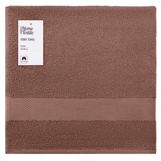 Рушник махровий Ardesto ART2270BR Essence 70х140 см Коричневий (2381098613)