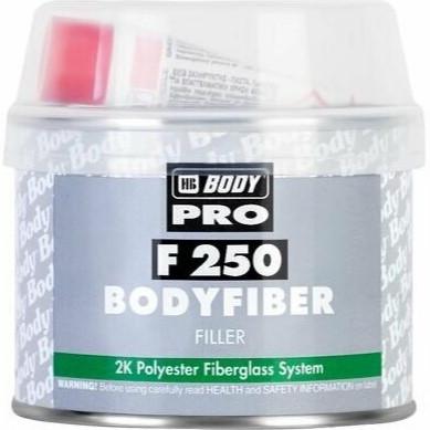 Шпаклівка зі скловолокном Body HB F250 Body Fiber 250 г