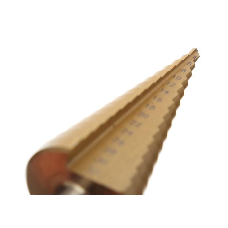 Свердла ступінчасті Kraft & Dele KD10244 3 шт. 4-32 мм/2 мм - фото 5 Свердла ступінчасті Kraft & Dele KD10244 3 шт. 4-32 мм/2 мм - фото 5