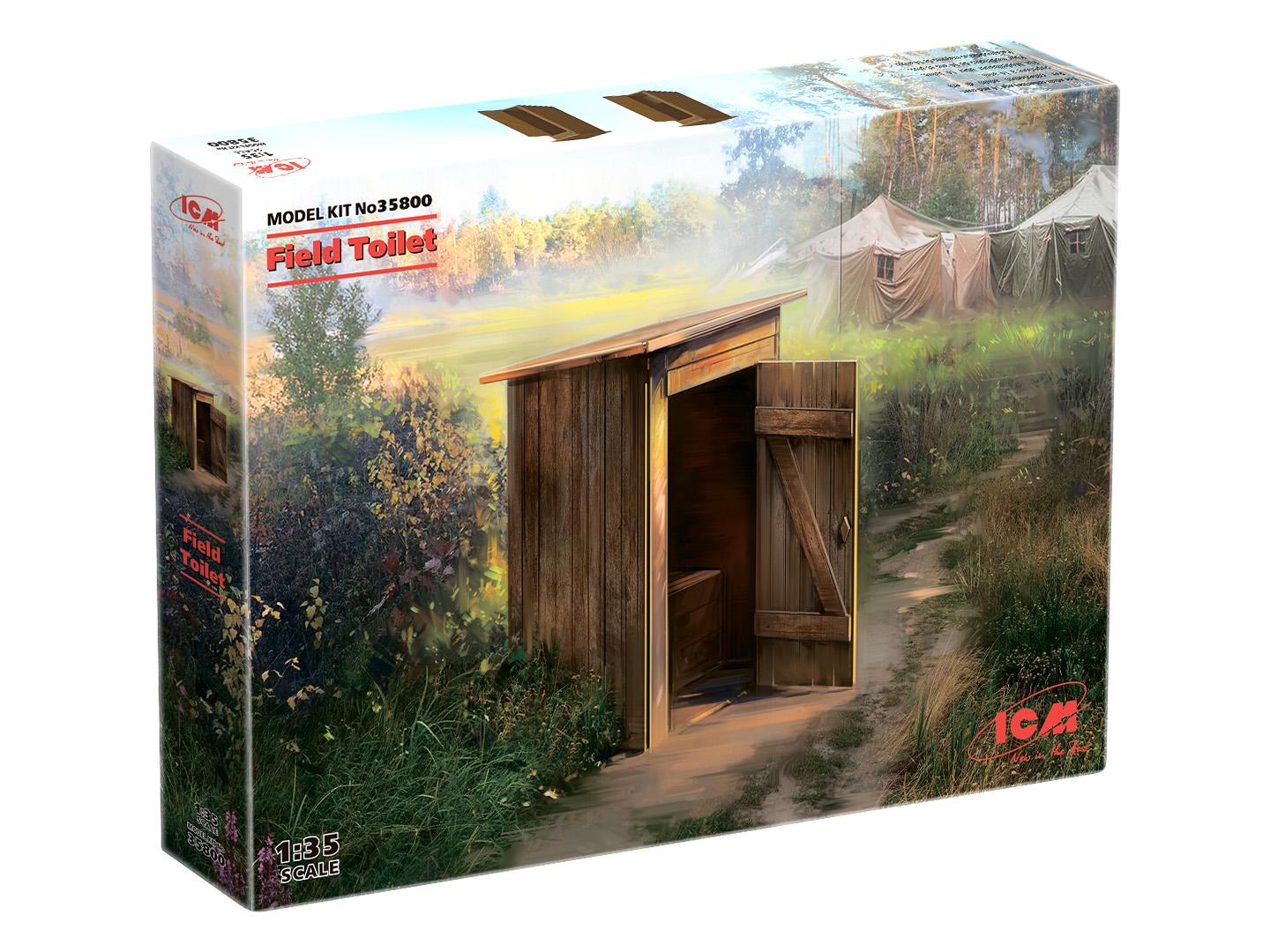 Збірна модель ICM Польовий туалет (35800)