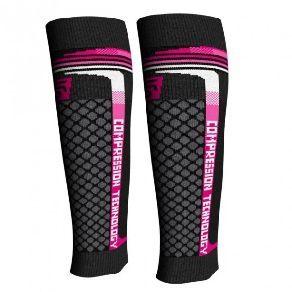 Гетры компрессионные Spaio SpeedSupport Elite SP01 S Черный/Розовый (5901282413708)