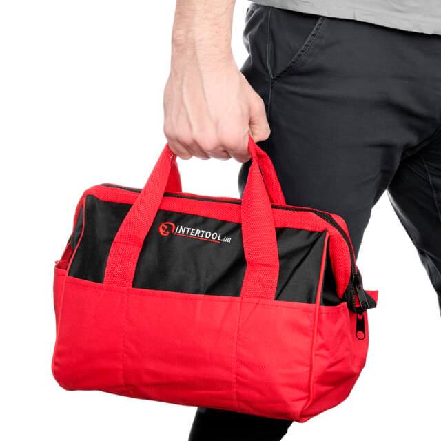 Сумка для инструмента Intertool BX-9003 на 20 карманов (116874) - фото 4