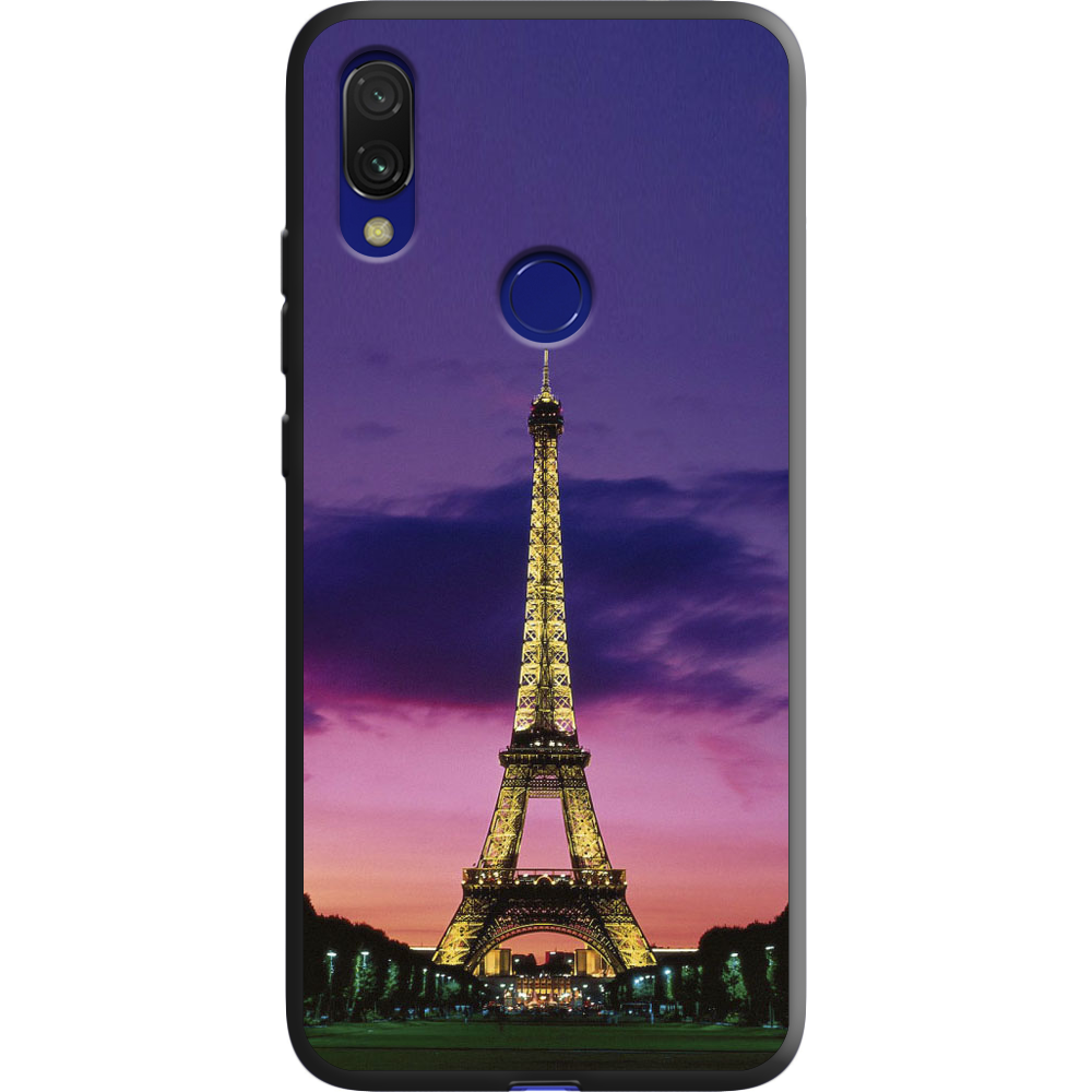 Чехол Boxface Xiaomi Redmi 7 Полночь в Париже Черный силикон (36506-up964-36630)