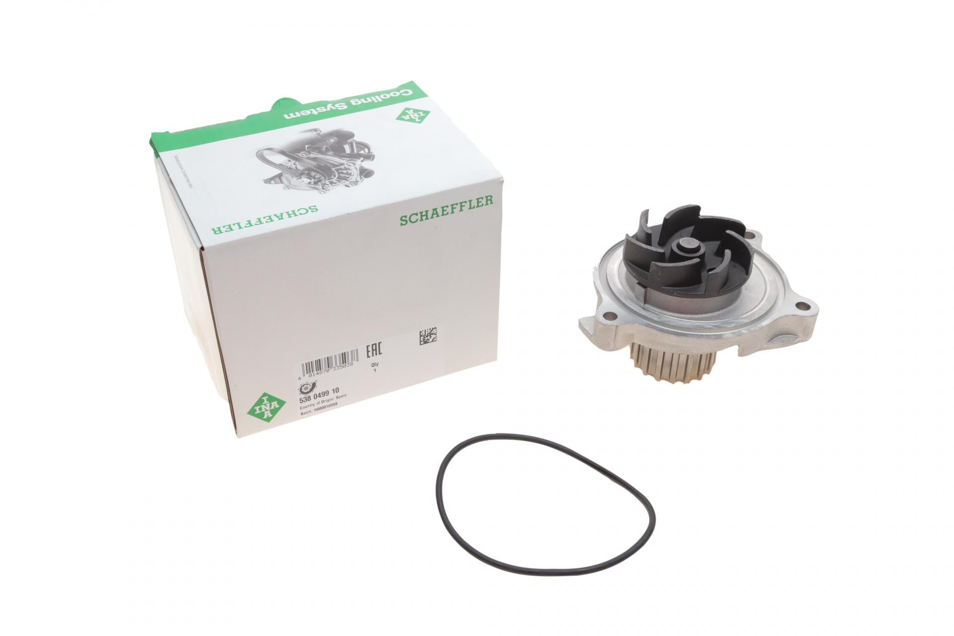 Насос воды INA Volvo S70/V70/S80/850 2.5TDI 103Kw 95-07 18z 538 0499 10 (25588156)
