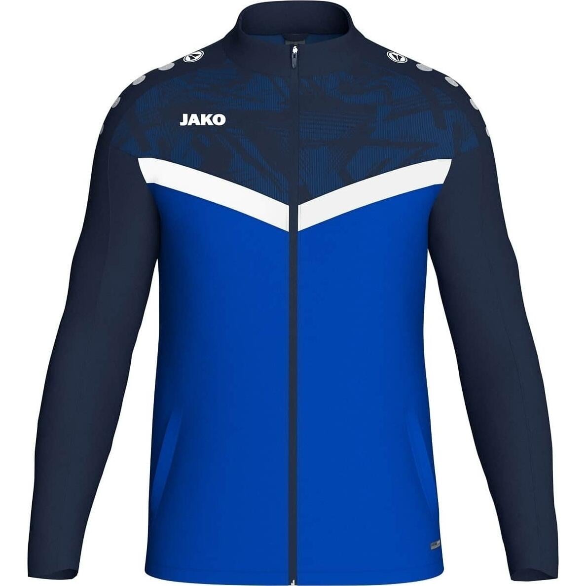 Олимпийка детская Jako ICONIC 128 см Сине-белый (9324-403)