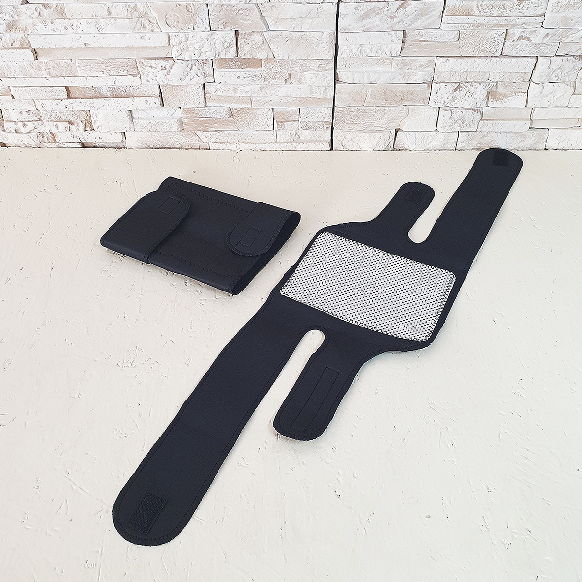 Бандаж-фиксатор согревающий с магнитными вставками на липучках (GL-32) - фото 8