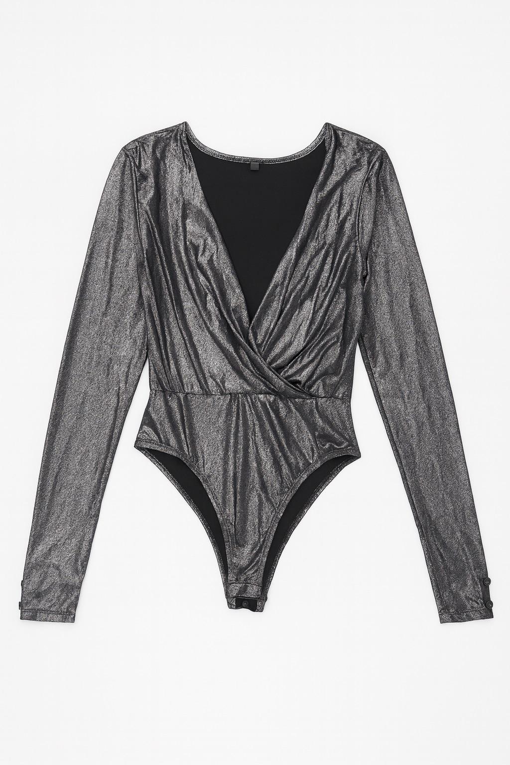 Боди DZZ04846 р. 38 Серебряный