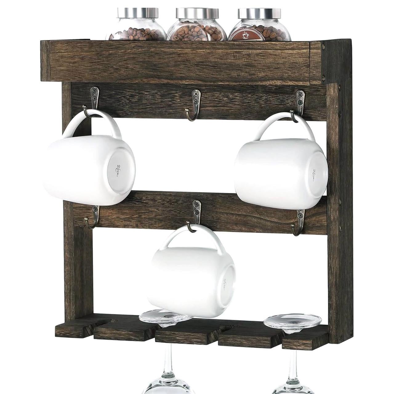 Органайзер для кружек из дерева Чилира Мокко (СДК-007410)