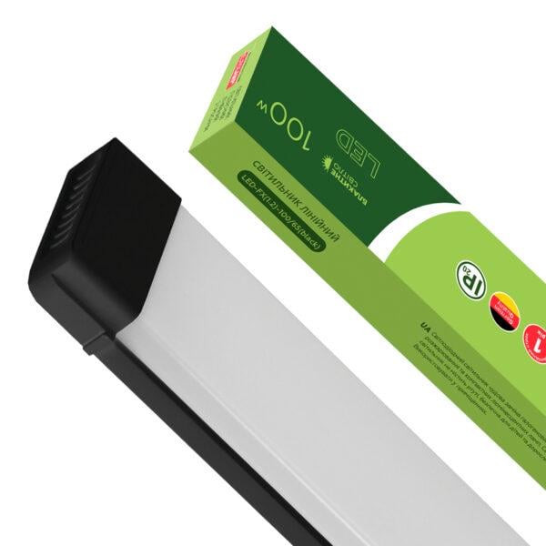 Светильник LED линейный Eurolamp 100W 6500K 1,2 м Черный (LED-FX(1.2)-100/65(black))