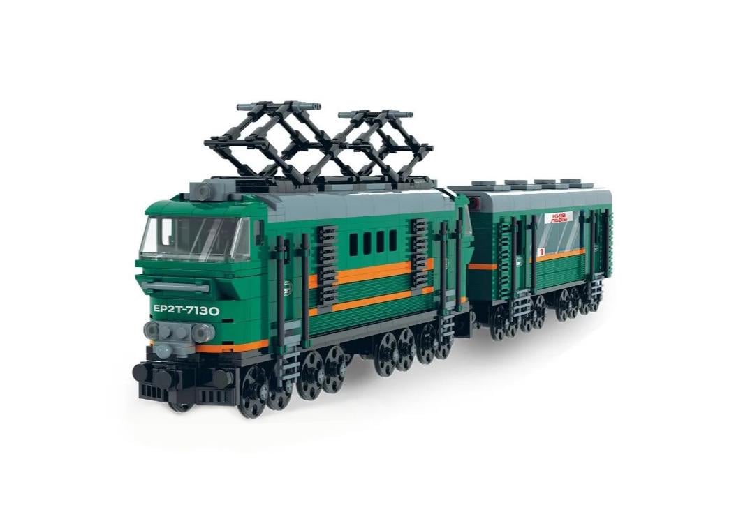 Конструктор iBlock PL-921-384 Поезд 1158 деталей Конструктор iBlock PL-921-384 Поезд 1158 деталей