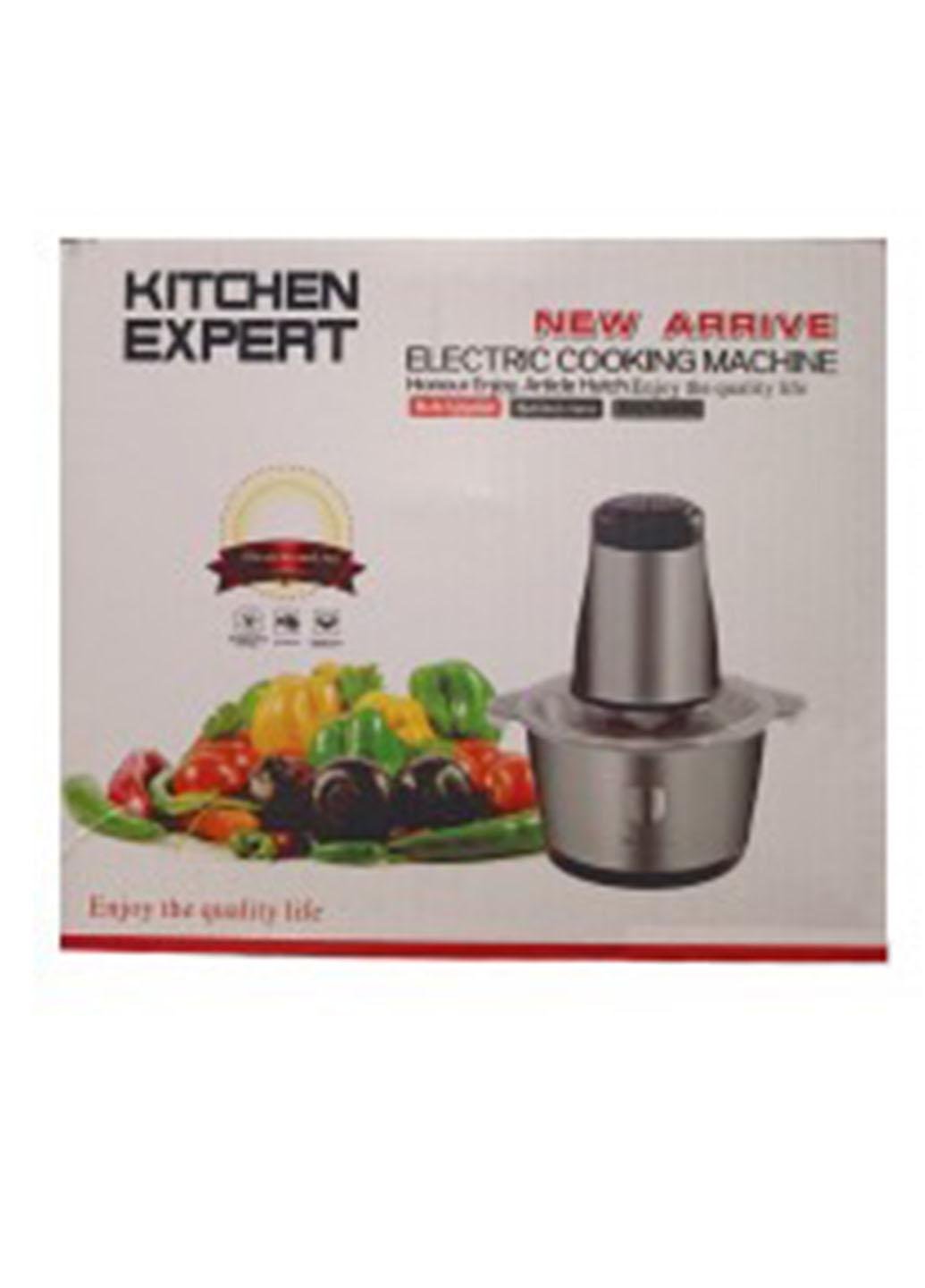 Блендер электрический FOOD PROCESSOR QL-801 300 W 2 л Серый (ВС20) - фото 3