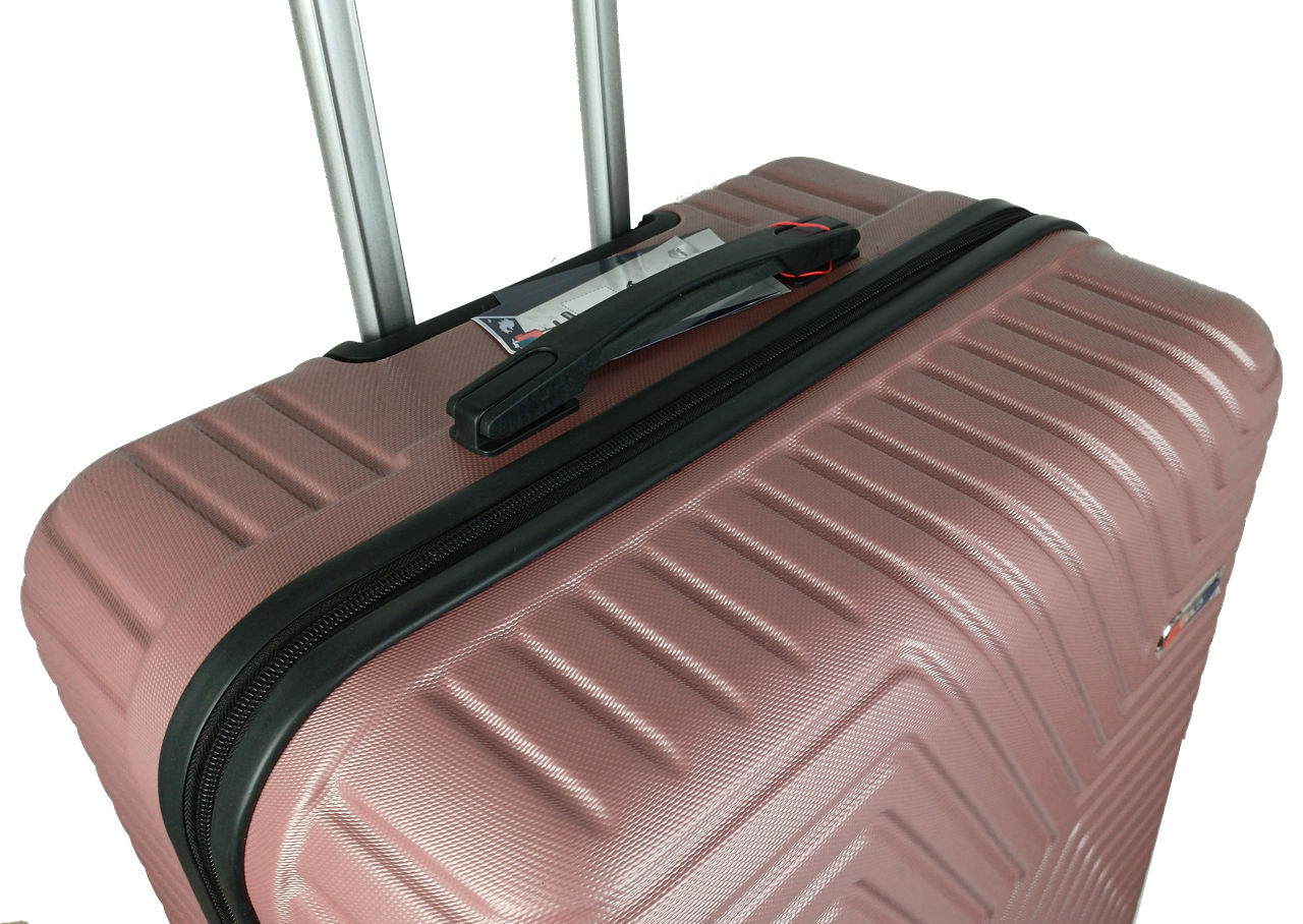 Валіза на колесах GD Polo велика пластикова 115 л Пудровий - фото 8 Валіза на колесах GD Polo велика пластикова 115 л Пудровий - фото 8
