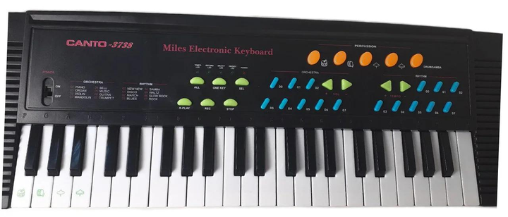 Пианино-синтезатор для малышей с микрофоном TK-Group (23380693) - фото 3