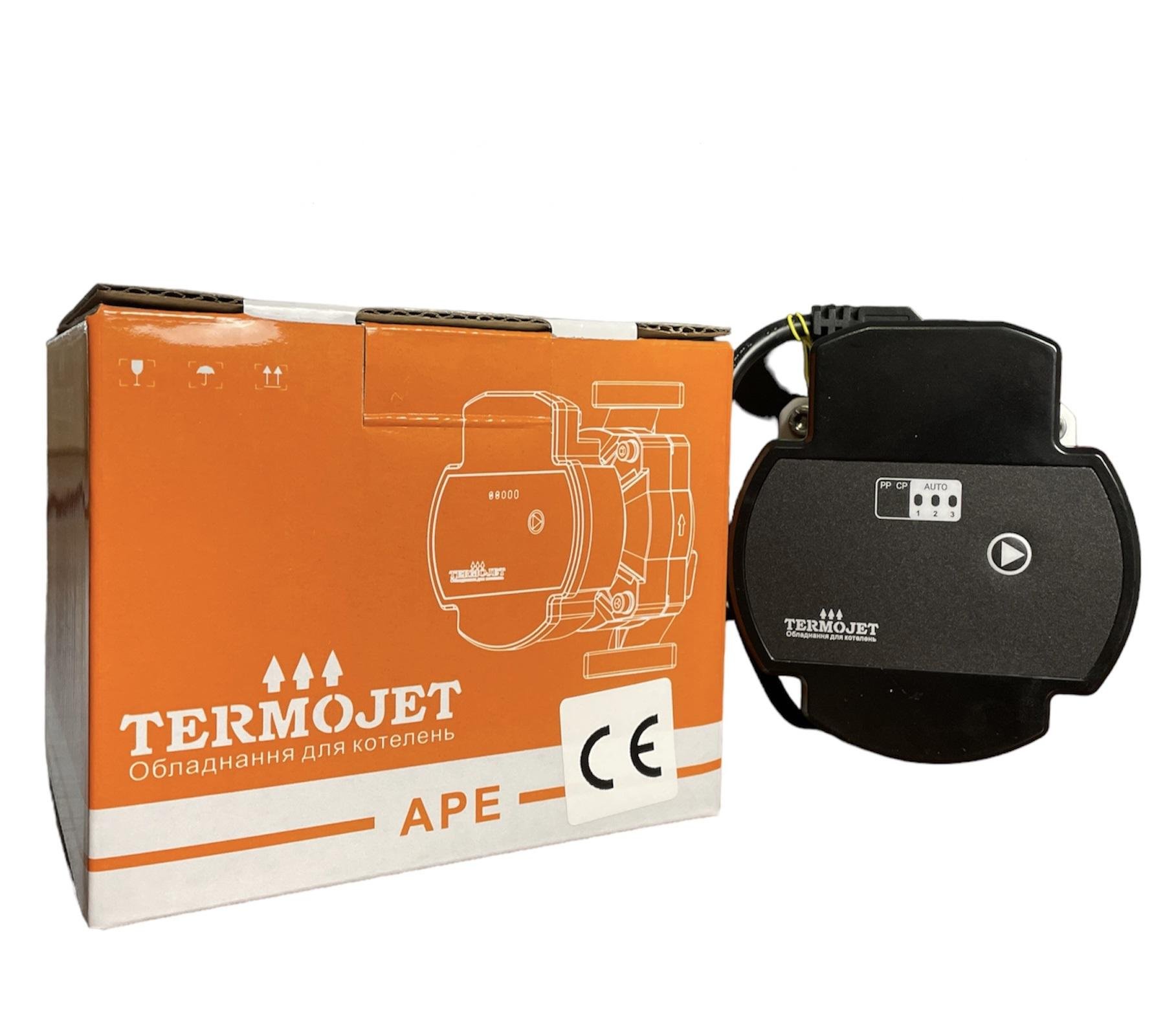 Насос циркуляційний Termojet AUTO енергозберігаючий APE 25/40/180 мм (30254018) - фото 3 Насос циркуляційний Termojet AUTO енергозберігаючий APE 25/40/180 мм (30254018) - фото 3