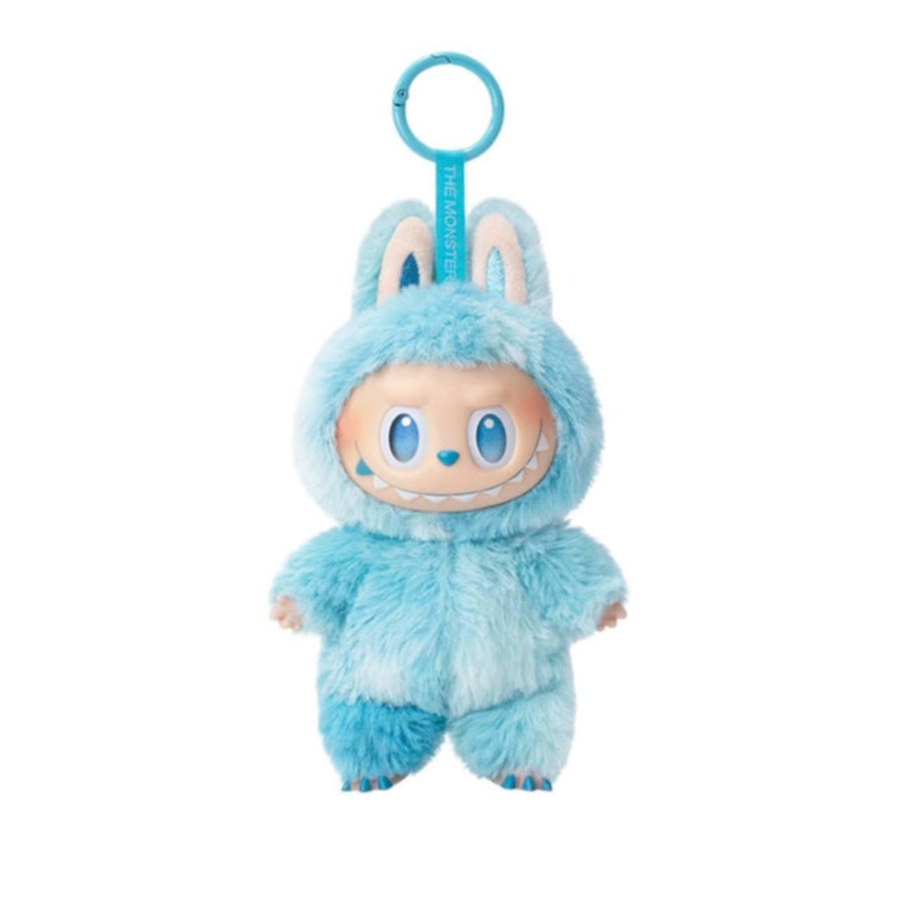 Мягкая игрушка-брелок радужный Labubu Голубой (9492ff02) - фото 1
