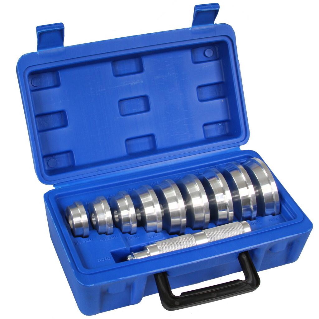 Набір інструментів Mar-Pol M06010 395-81 мм для випресовування підшипників втулок