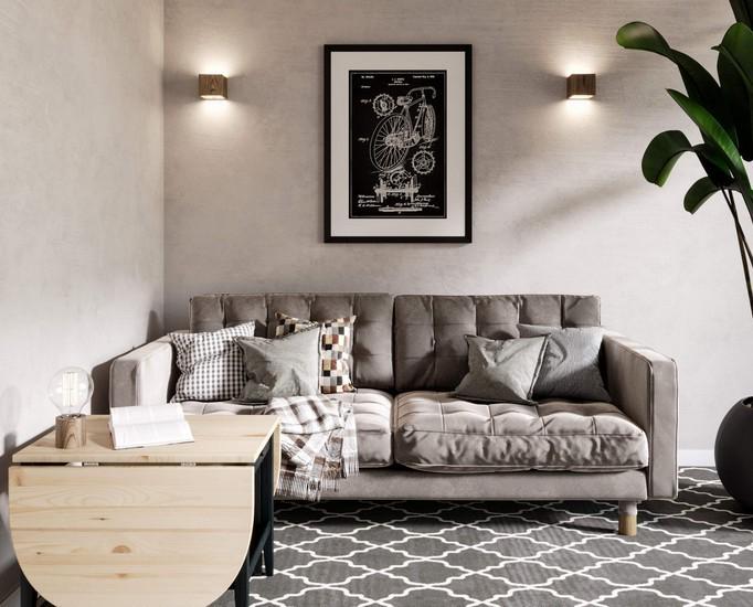 Cвітильник настінний Iterna Brygge Темний ясен (L W020) - фото 4 Cвітильник настінний Iterna Brygge Темний ясен (L W020) - фото 4