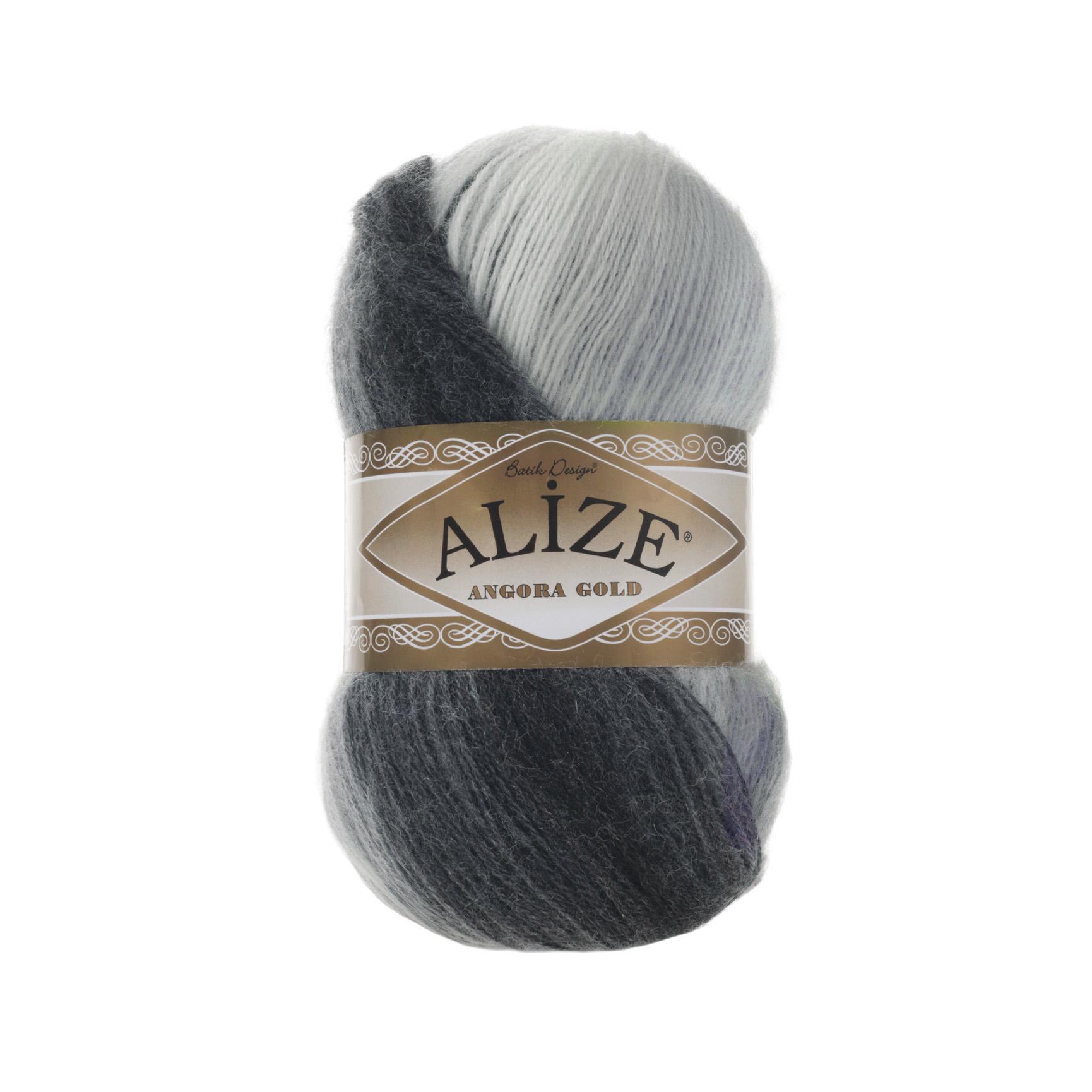Пряжа Alize Angora Gold Batik 1900 (6332)