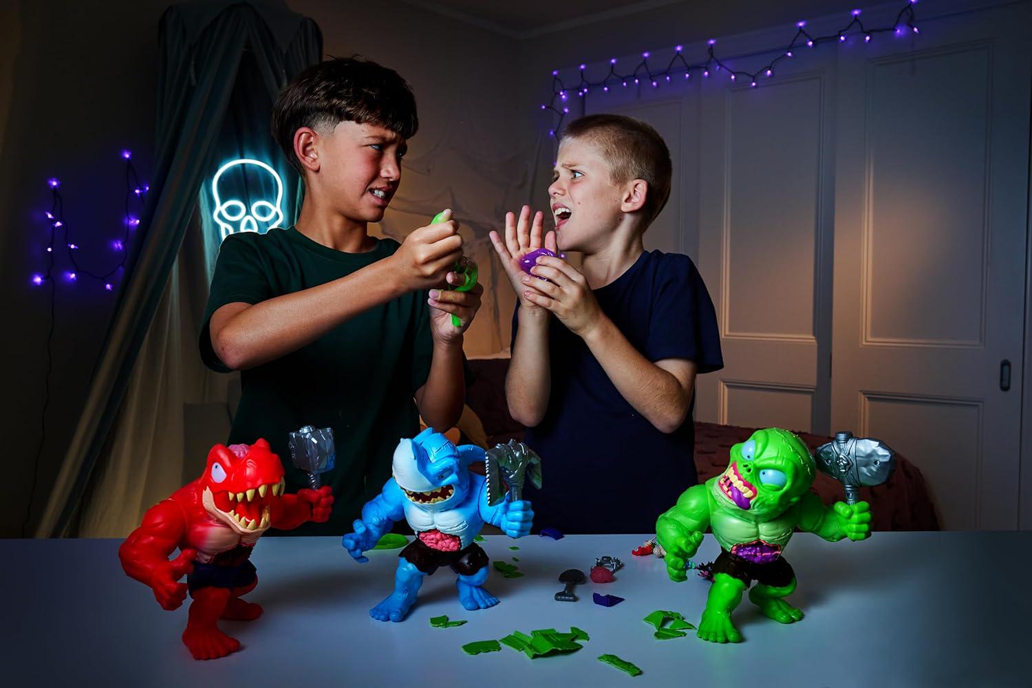 Набор ZURU Smashers Mega Horror House Zombie Shark Большой ужастик Зомби Акула (74124D) - фото 8