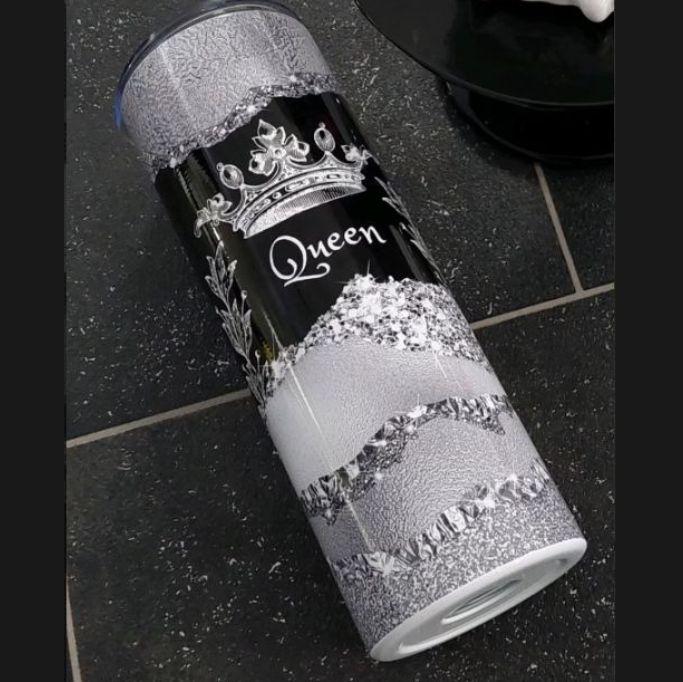 Термочашка з нержавіючої сталі Queen з 3D-рисунком/трубочкою/герметичною кришкою 600 мл Чорний/Сріблястий (2663086169) - фото 10 Термочашка з нержавіючої сталі Queen з 3D-рисунком/трубочкою/герметичною кришкою 600 мл Чорний/Сріблястий (2663086169) - фото 10