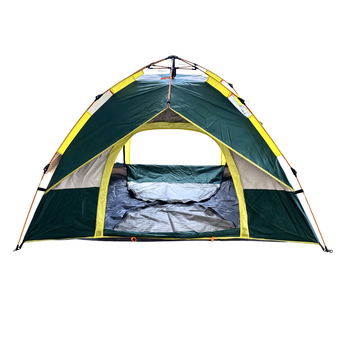 Палатка туристическая автоматическая с антимоскитной сеткой и чехлом для переноски (HWZP-003)