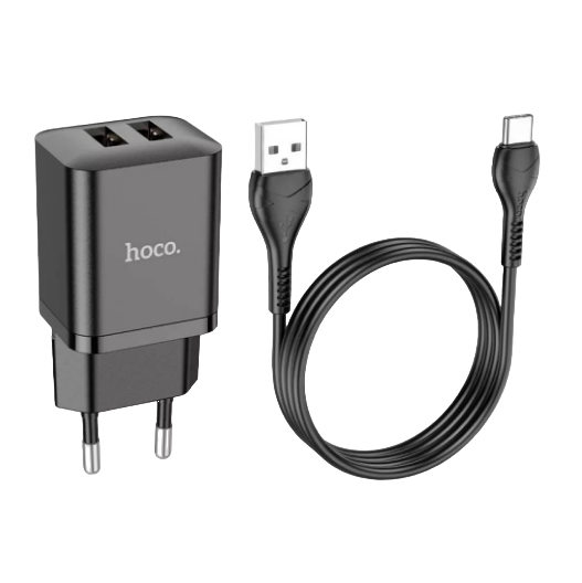 Зарядное устройство сетевое Hoco N25 Maker 35W Black (388120001)